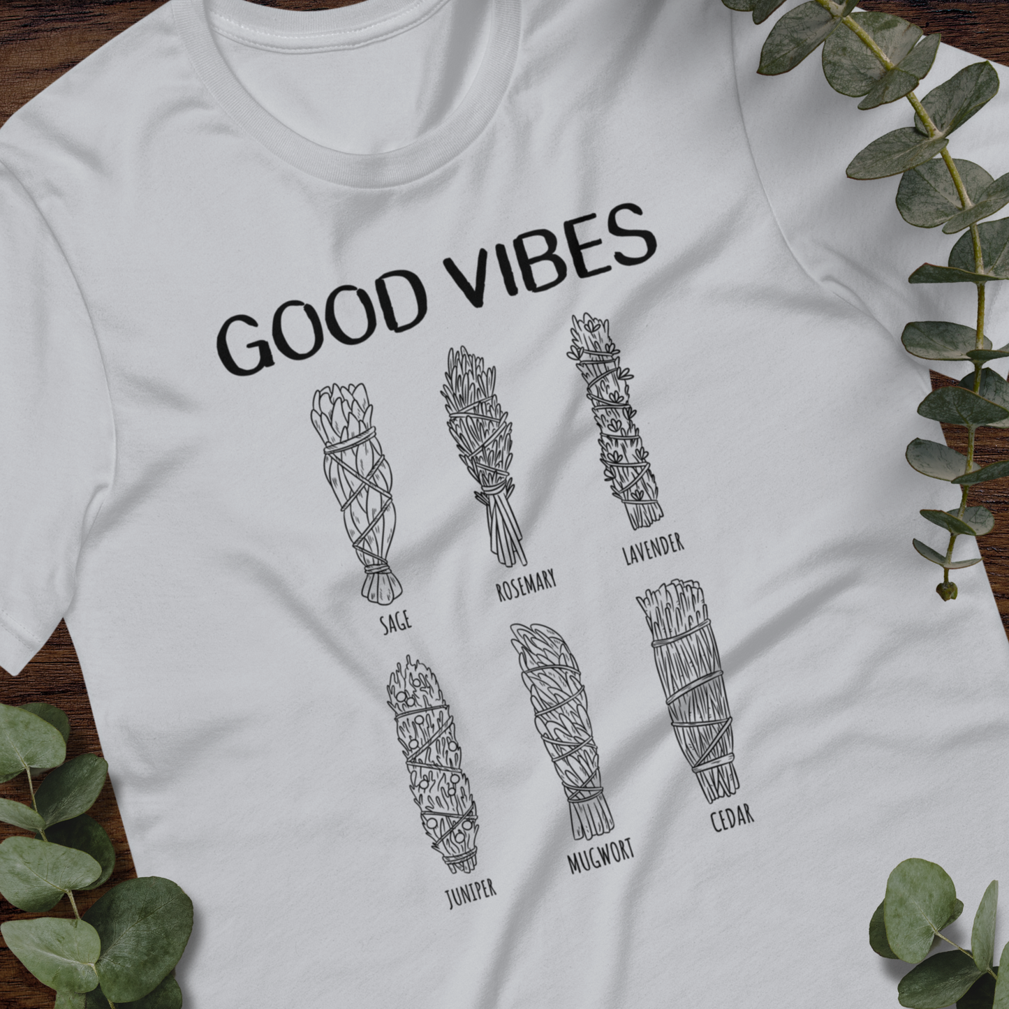 Good Vibes (Black Print) Unisex t-shirt