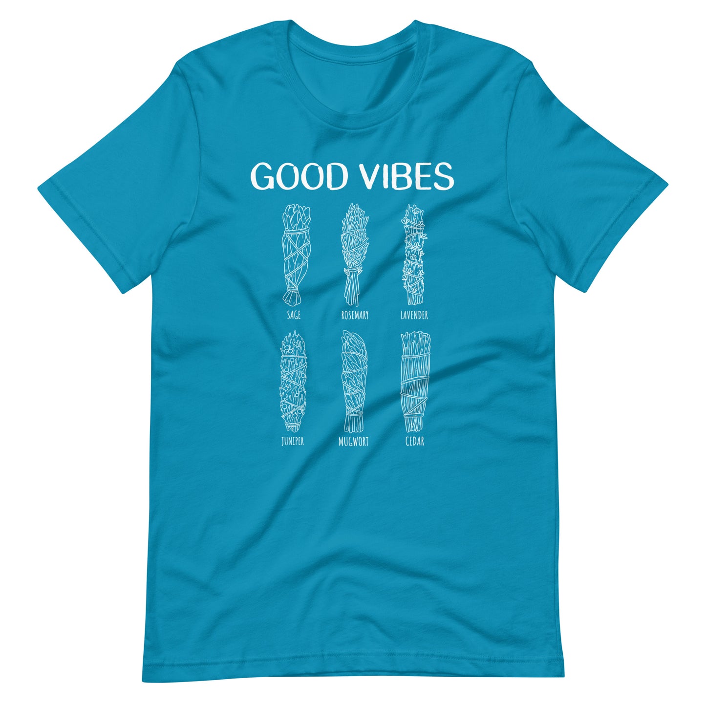 Good Vibes (White Print) Unisex t-shirt