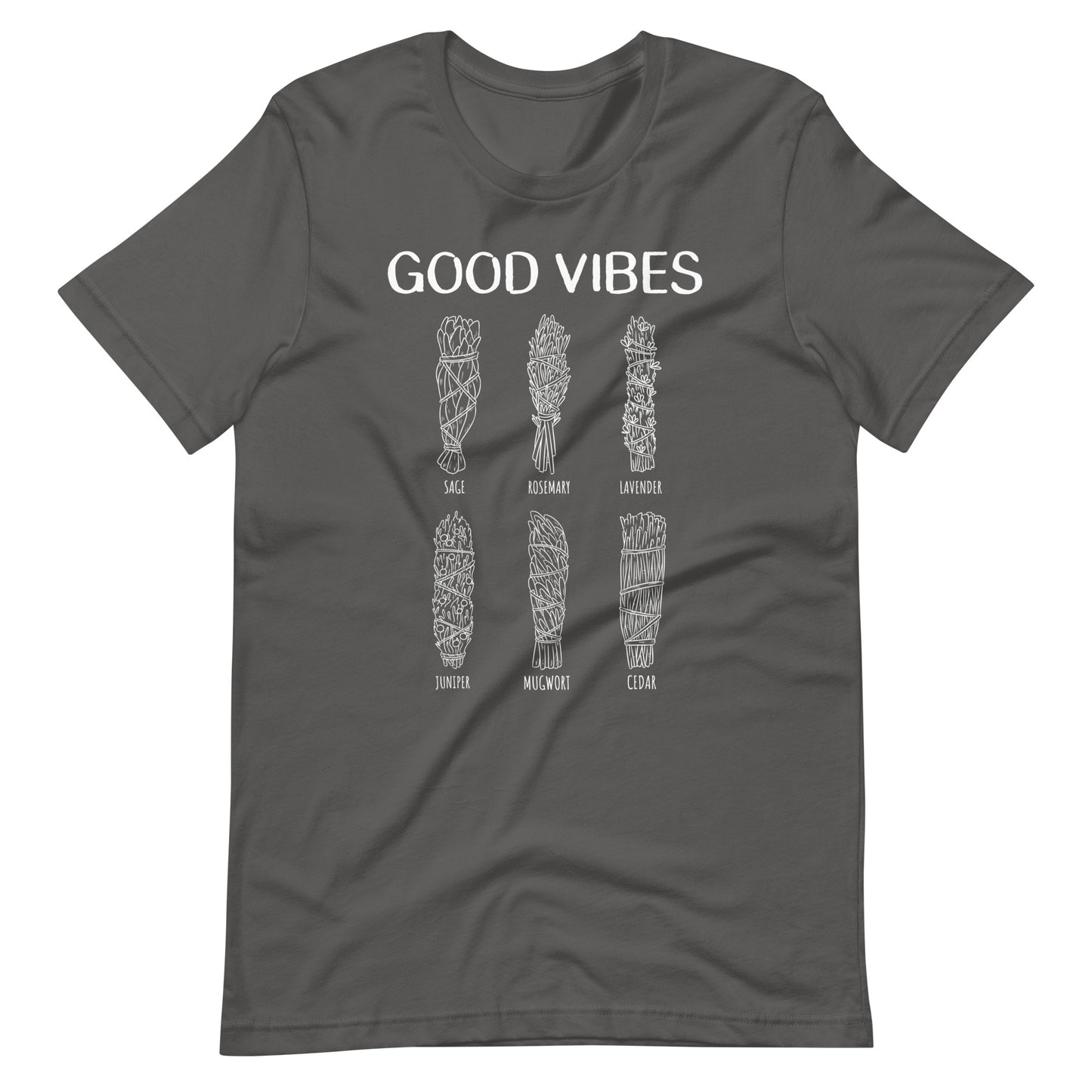 Good Vibes (White Print) Unisex t-shirt