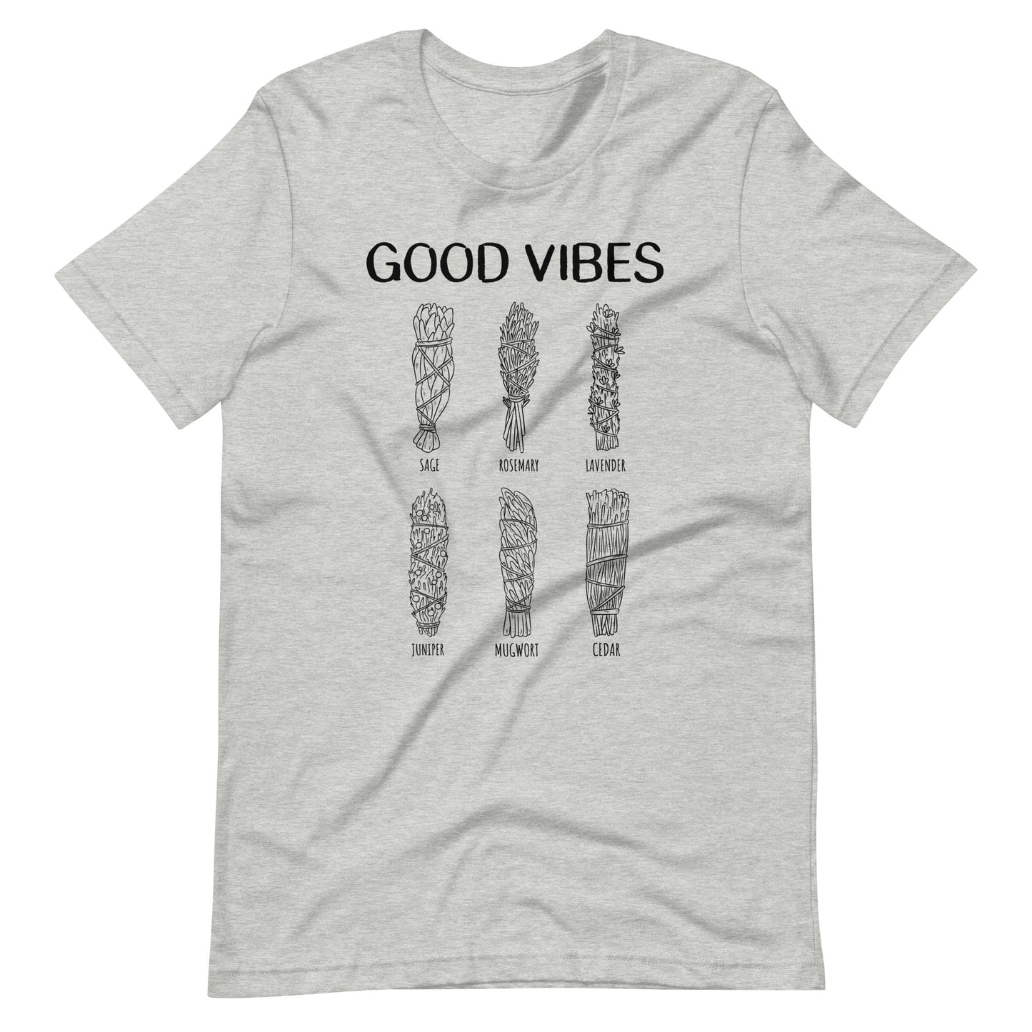 Good Vibes (Black Print) Unisex t-shirt