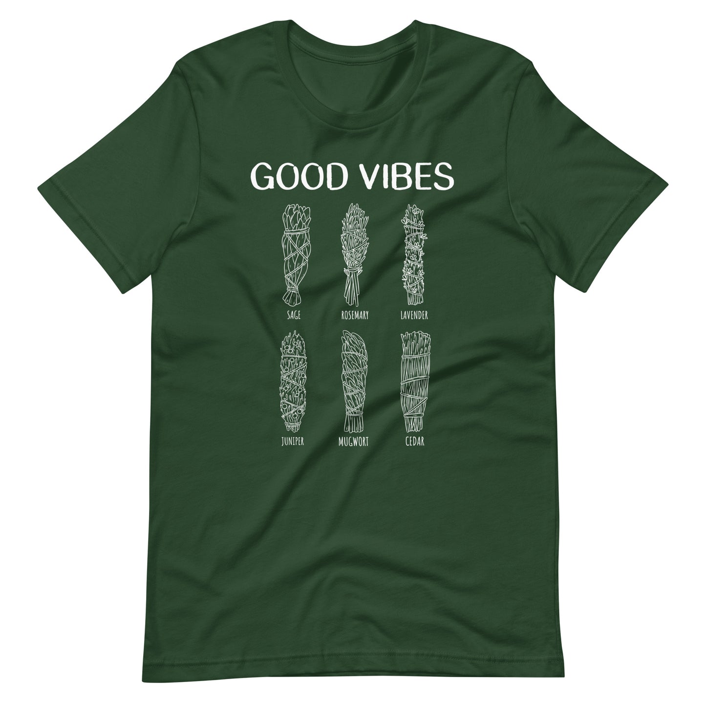 Good Vibes (White Print) Unisex t-shirt