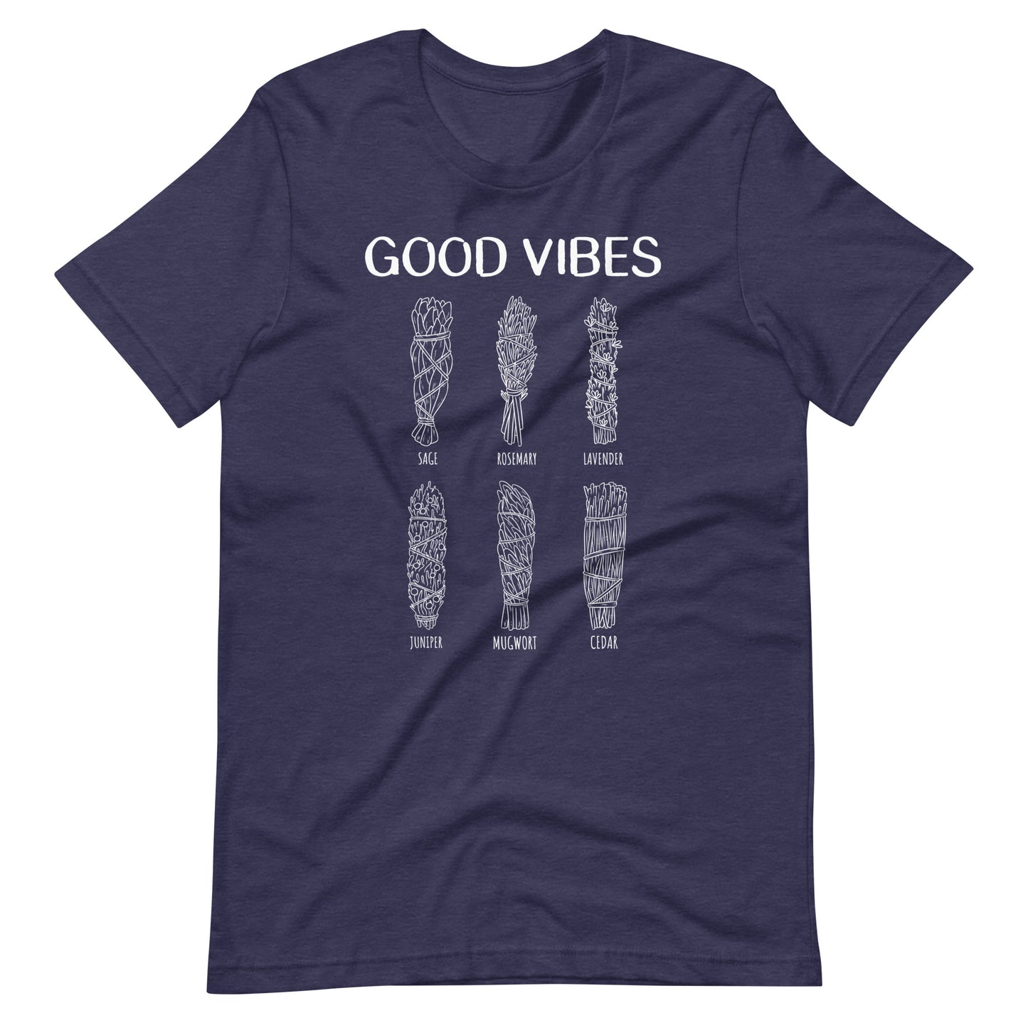 Good Vibes (White Print) Unisex t-shirt