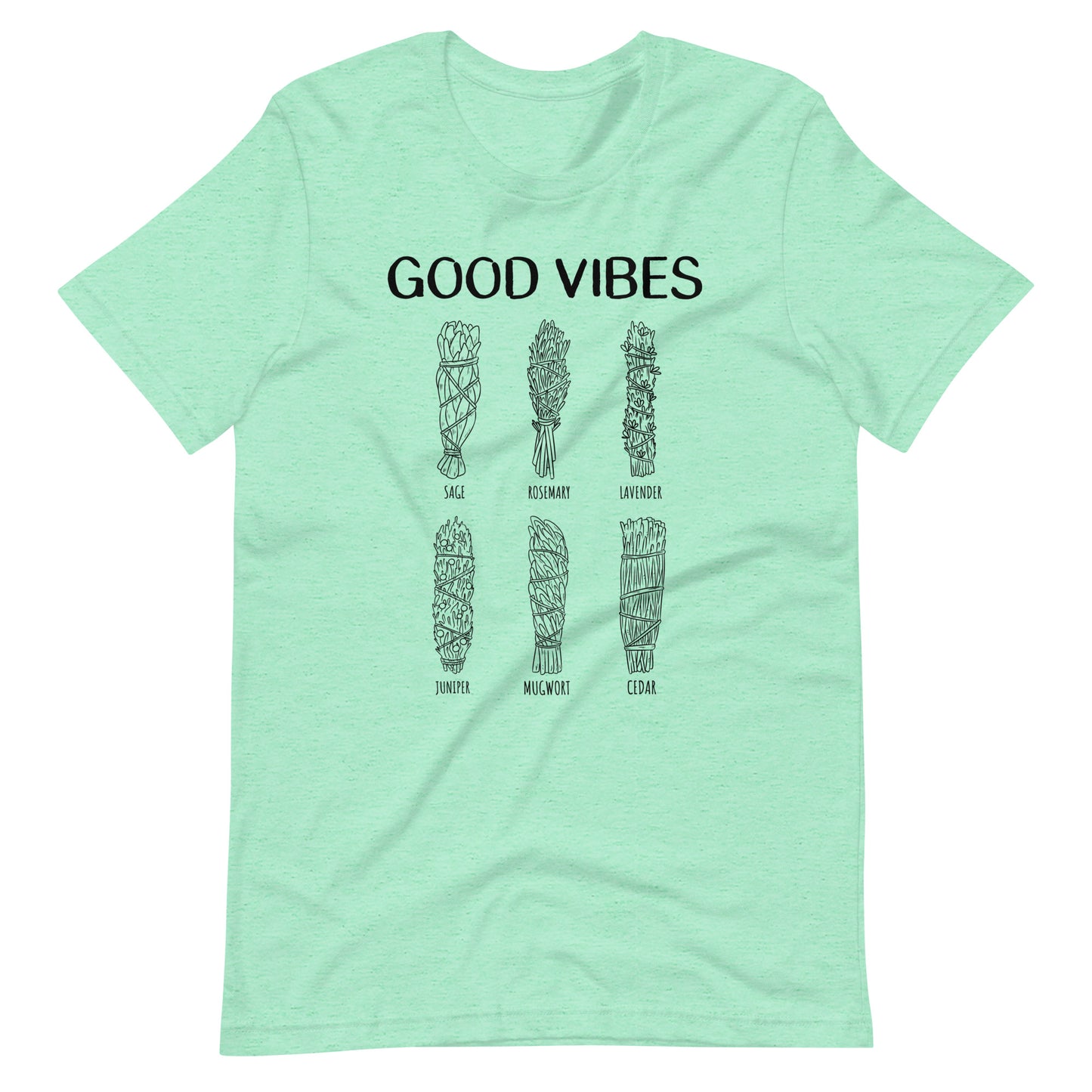 Good Vibes (Black Print) Unisex t-shirt