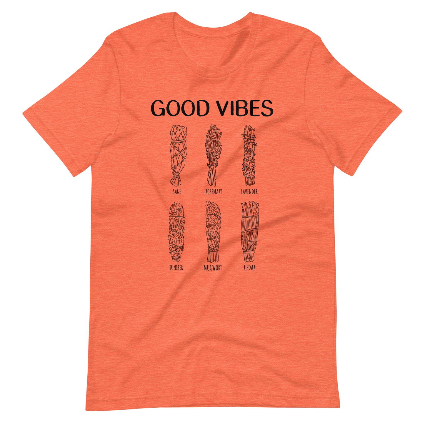 Good Vibes (Black Print) Unisex t-shirt