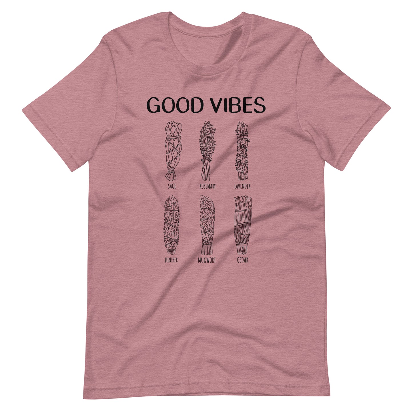 Good Vibes (Black Print) Unisex t-shirt