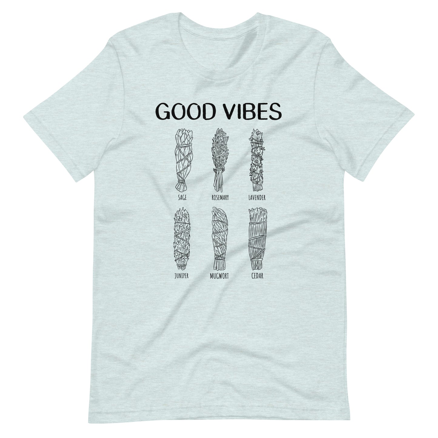 Good Vibes (Black Print) Unisex t-shirt