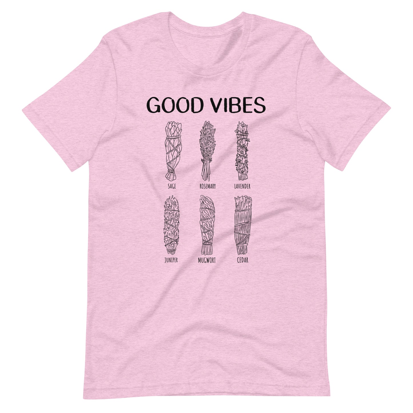 Good Vibes (Black Print) Unisex t-shirt