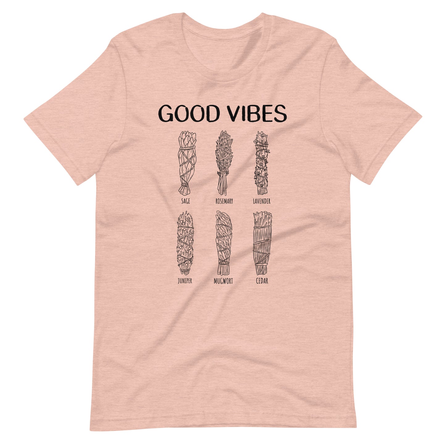 Good Vibes (Black Print) Unisex t-shirt