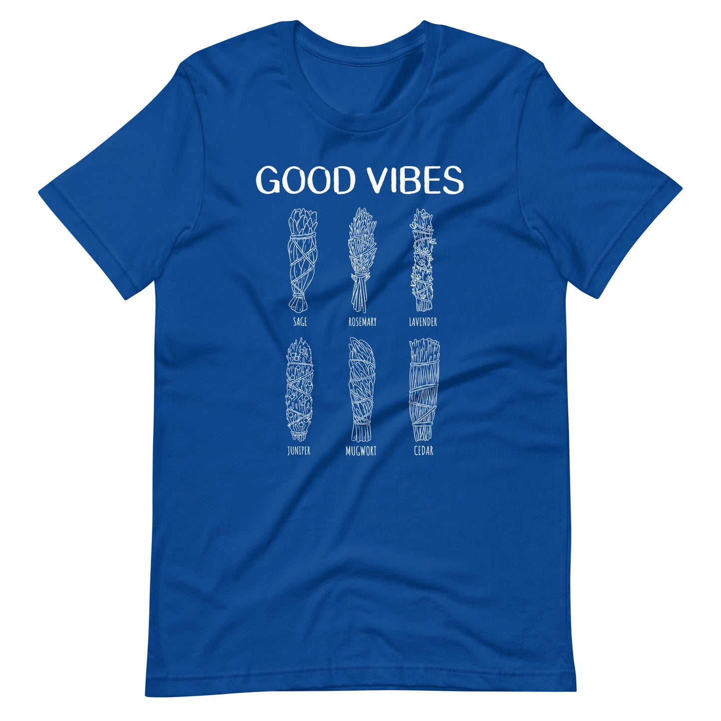 Good Vibes (White Print) Unisex t-shirt