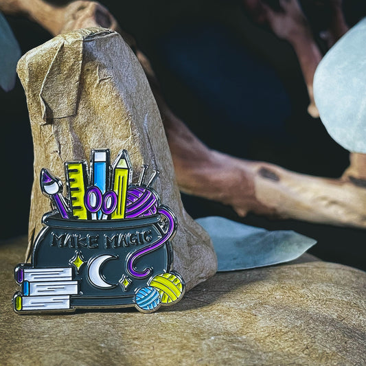 Make Magic Enamel Pin