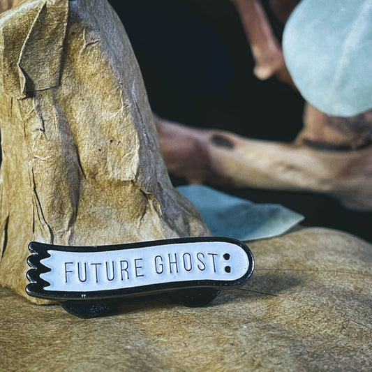 Future Ghost Enamel Pin