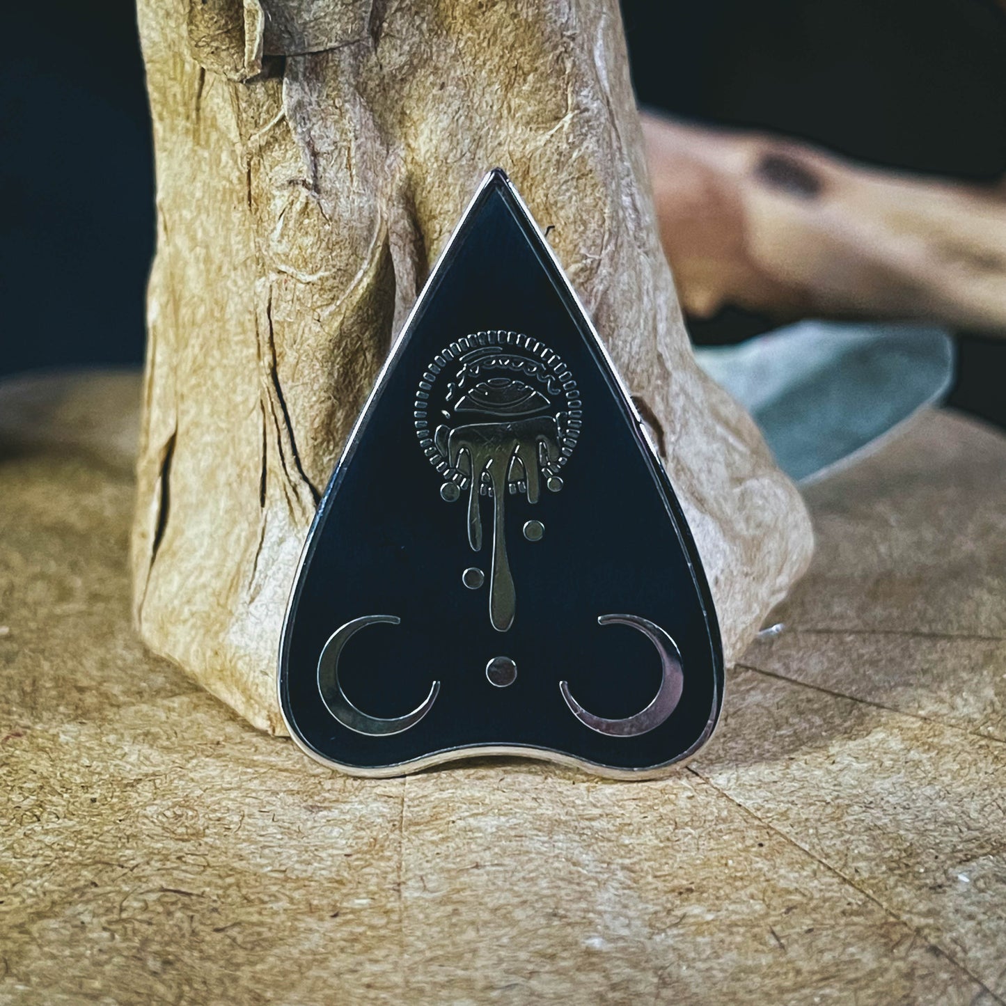 Bloody Planchette Enamel Pin