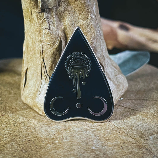 Bloody Planchette Enamel Pin