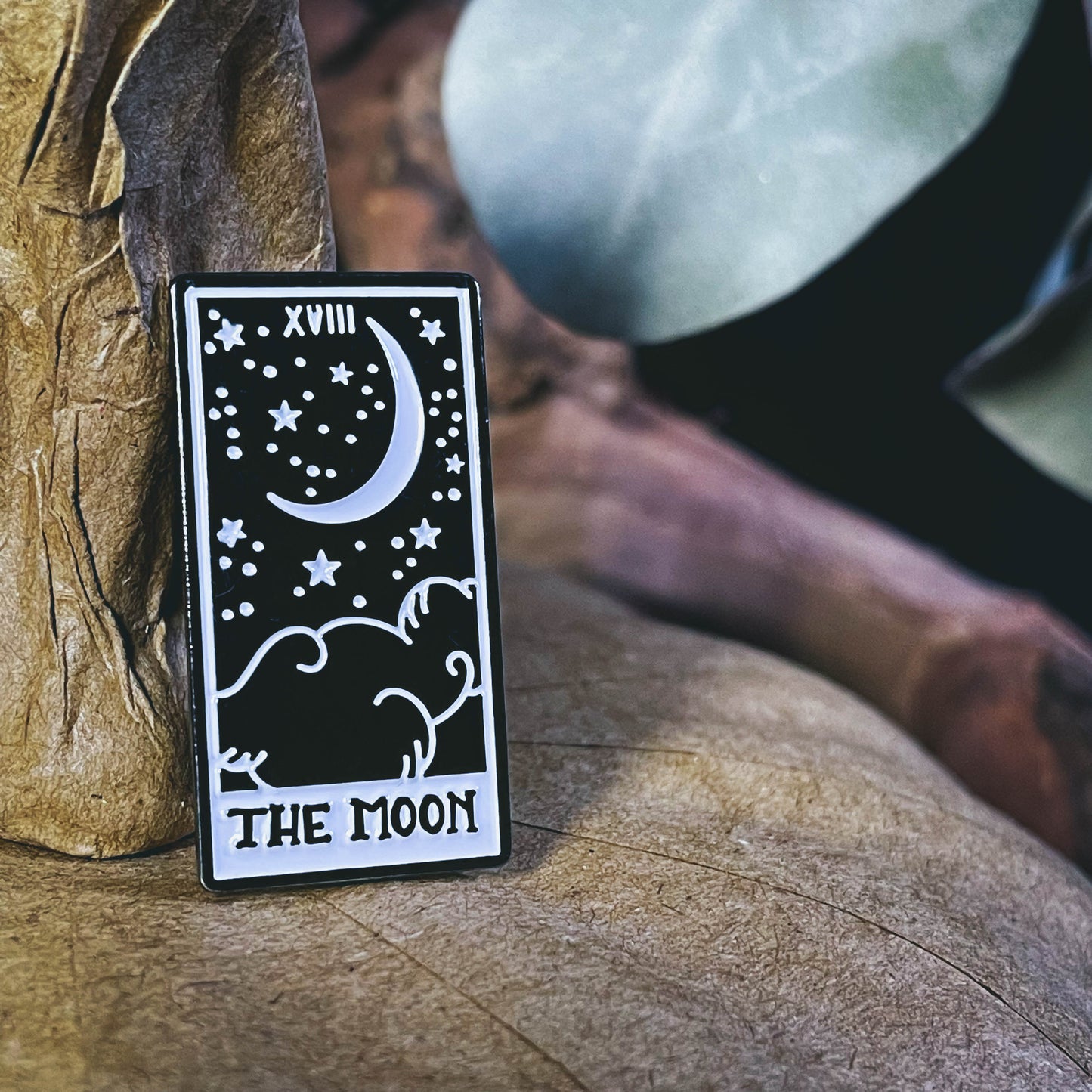 The Moon Enamel Pin