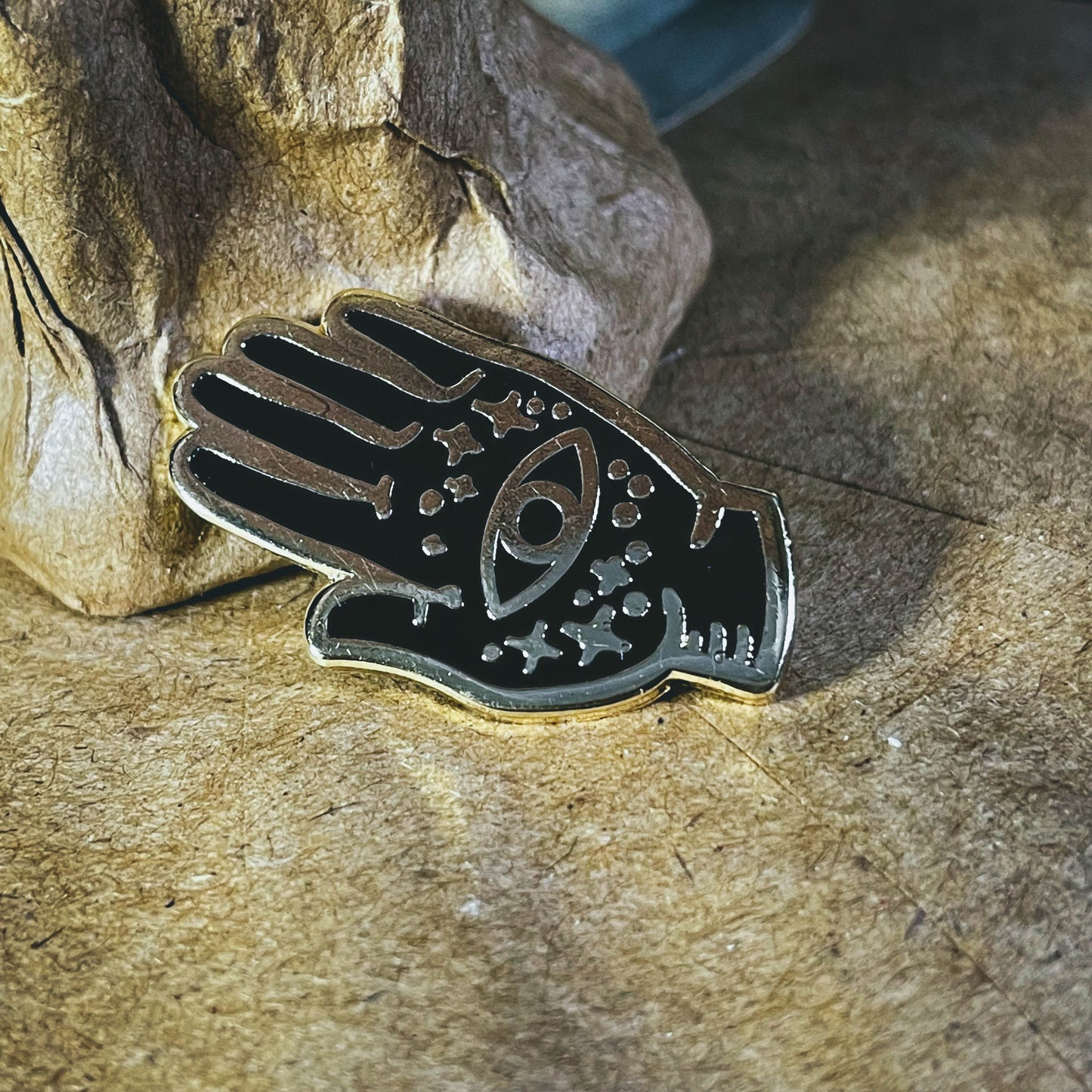Palmistry Enamel Pin