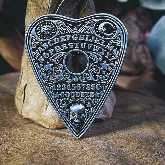 Ouija Planchette Enamel Pin