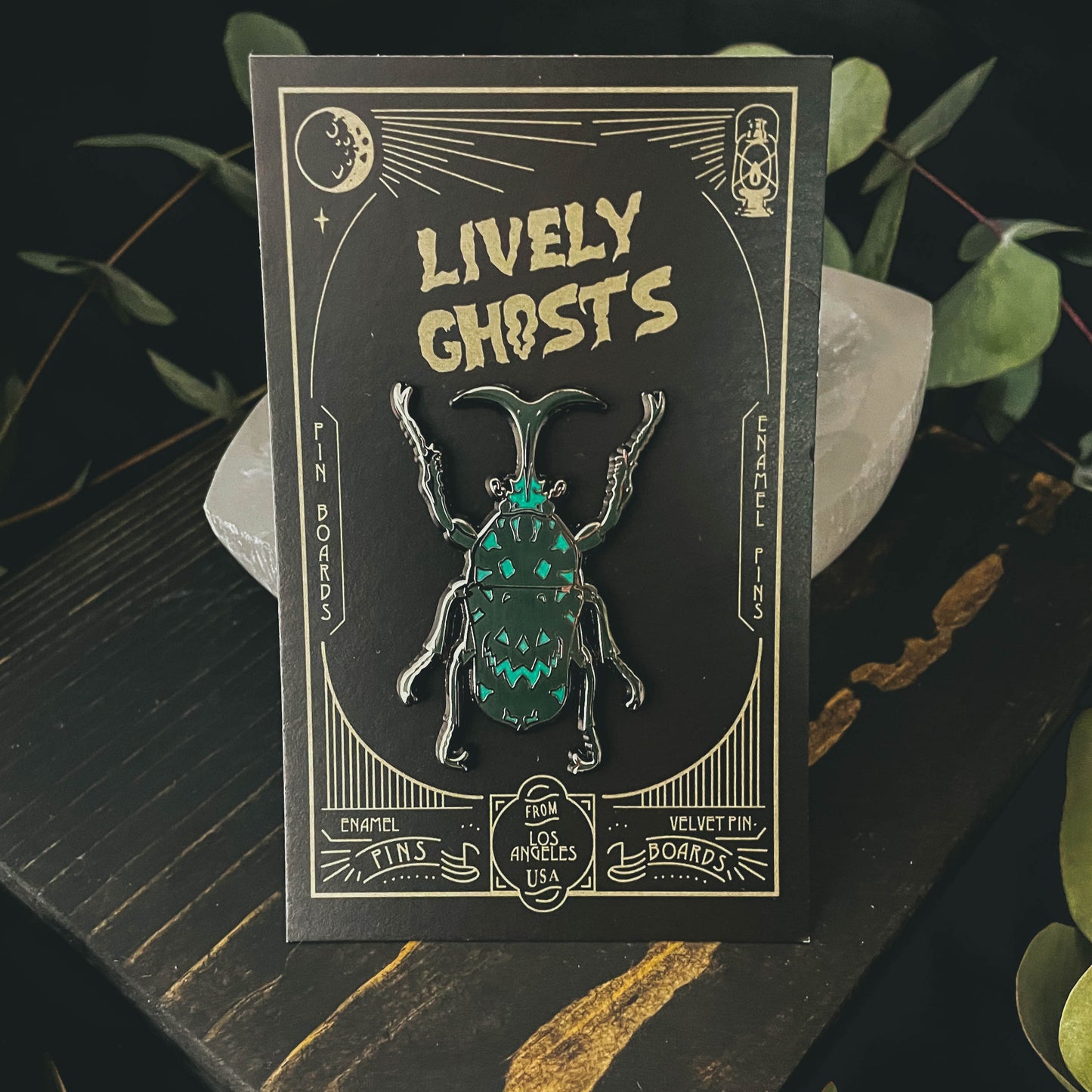 Tiny Insects Enamel Pin
