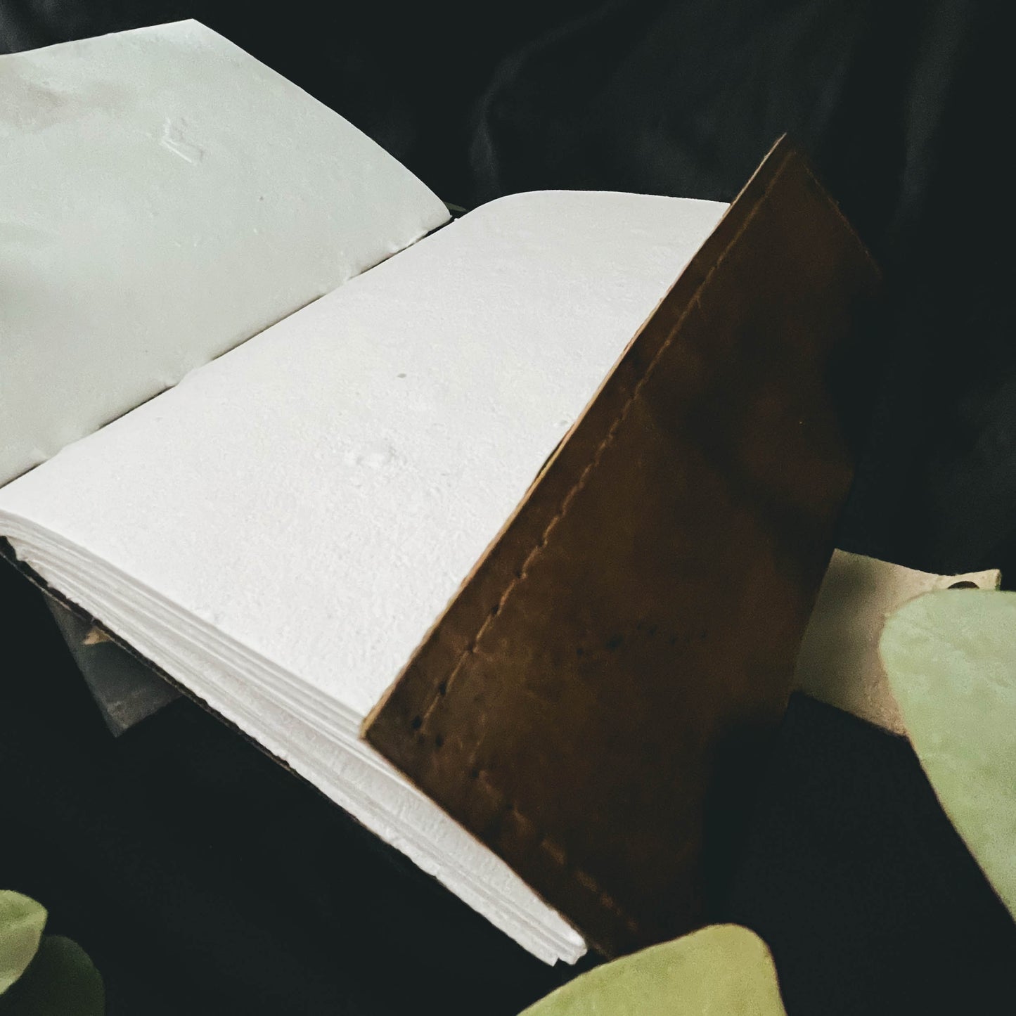 Stitched Turquoise Stone Journal
