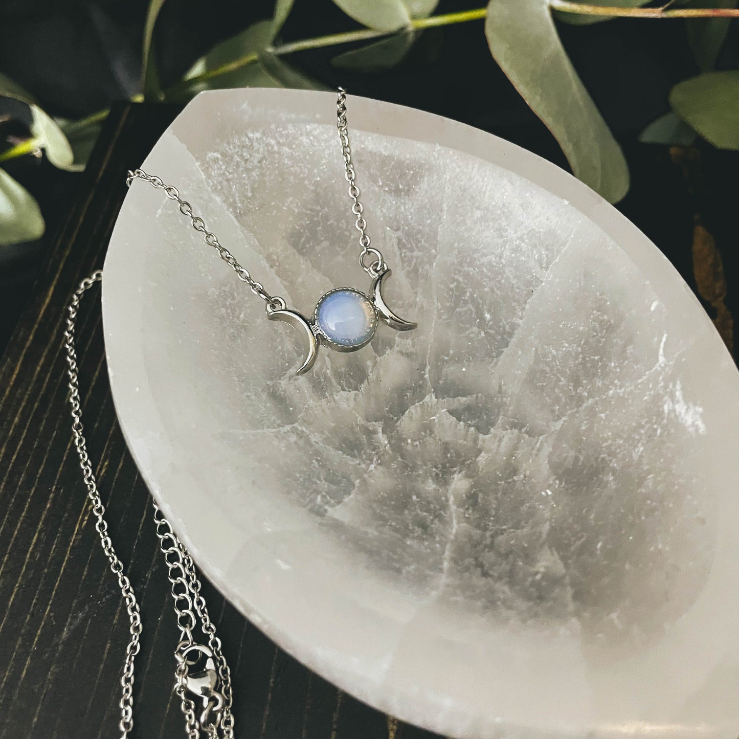 Goddess Moon Stone Necklace