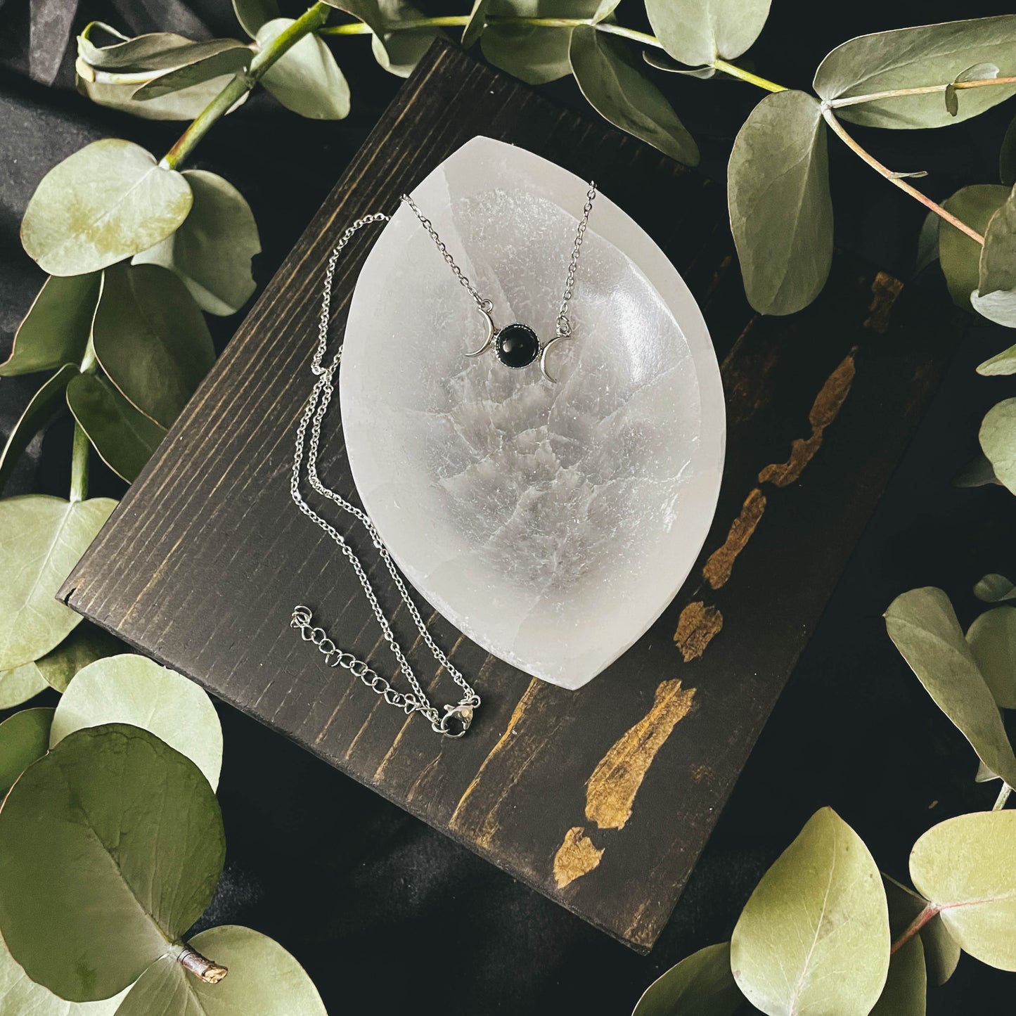 Goddess Moon Stone Necklace