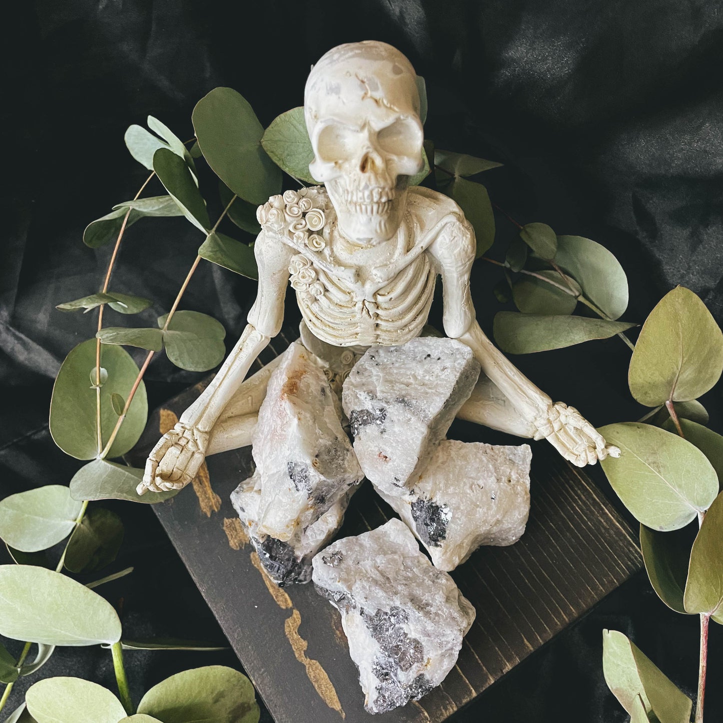 Galena & Quartz Rough Crystal