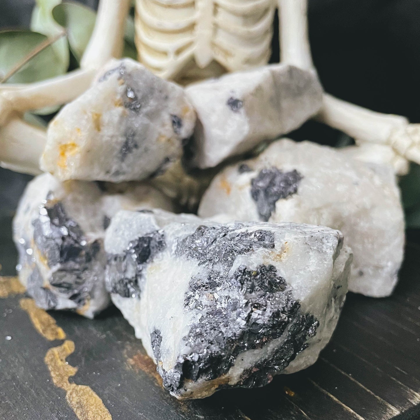 Galena & Quartz Rough Crystal