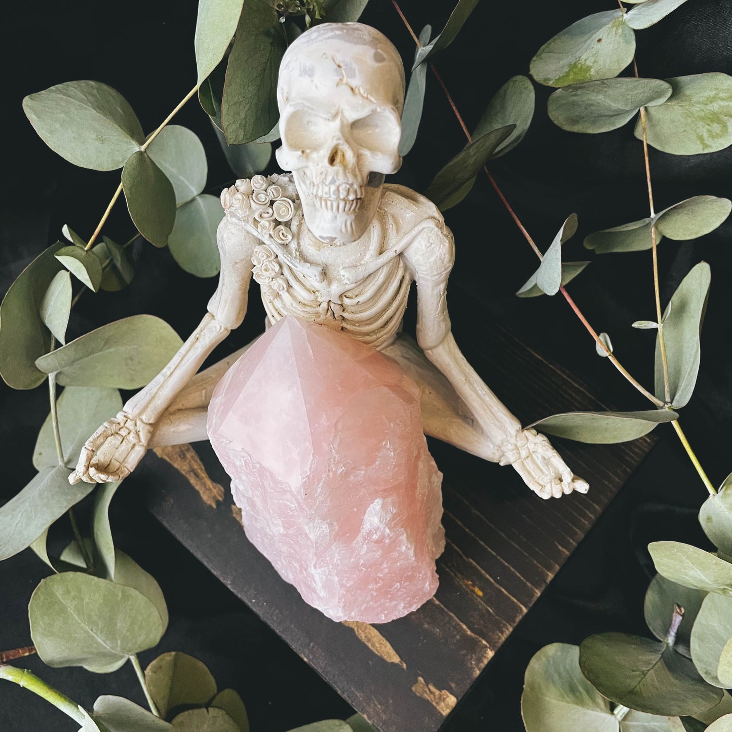 Rose Quartz Crystal Point