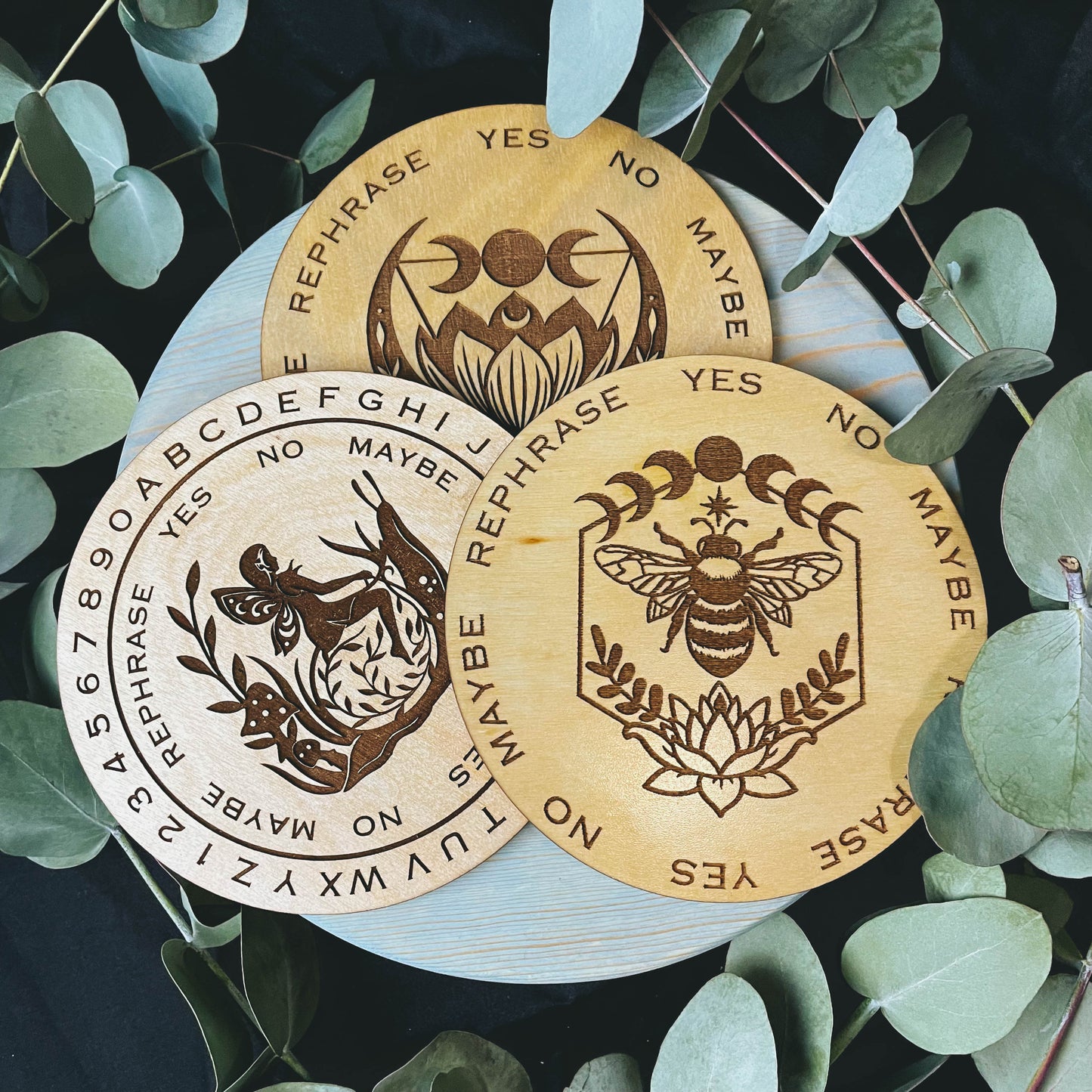 Lotus Moon Cycle Pendulum Board