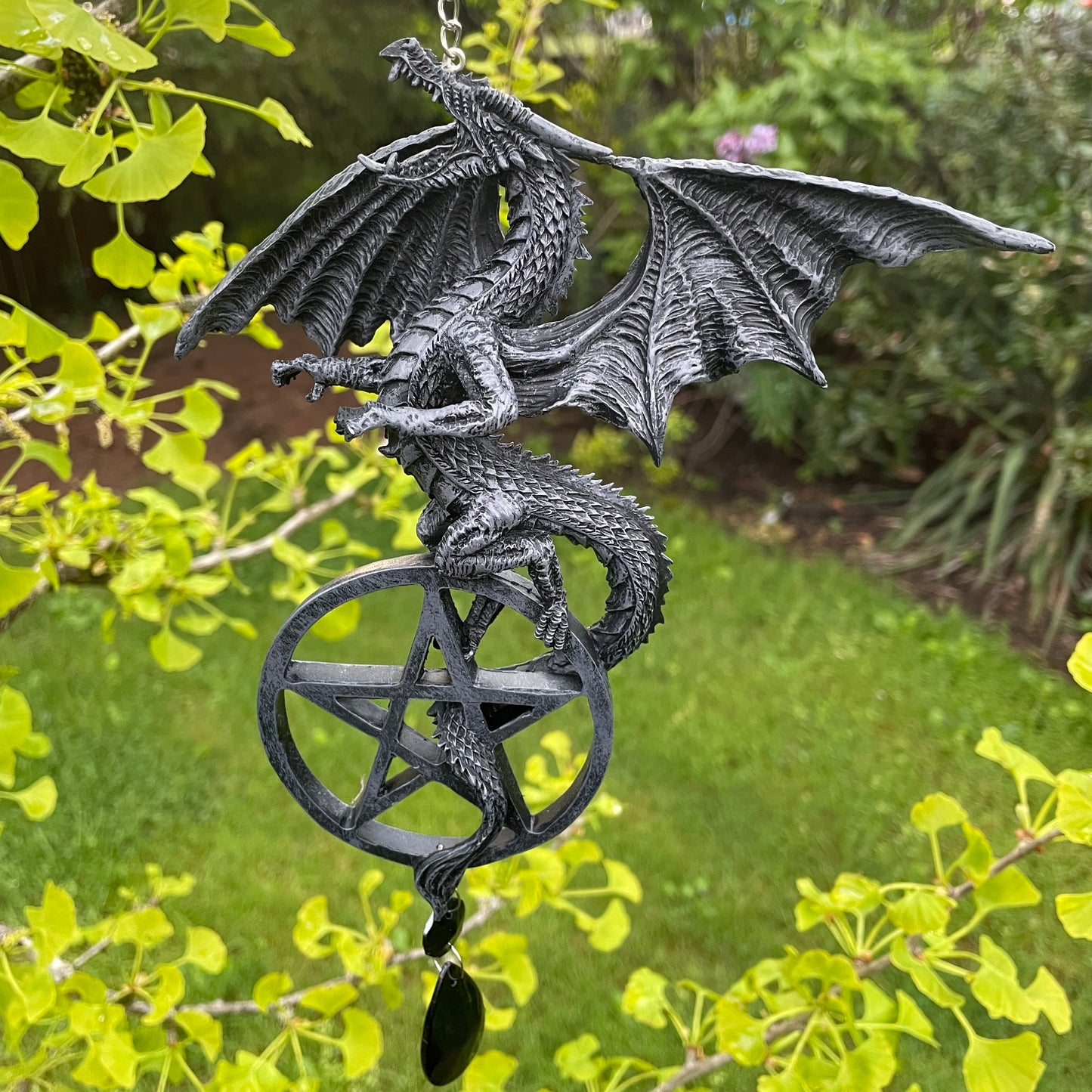 Dragon & Pentagram Hanging Decor