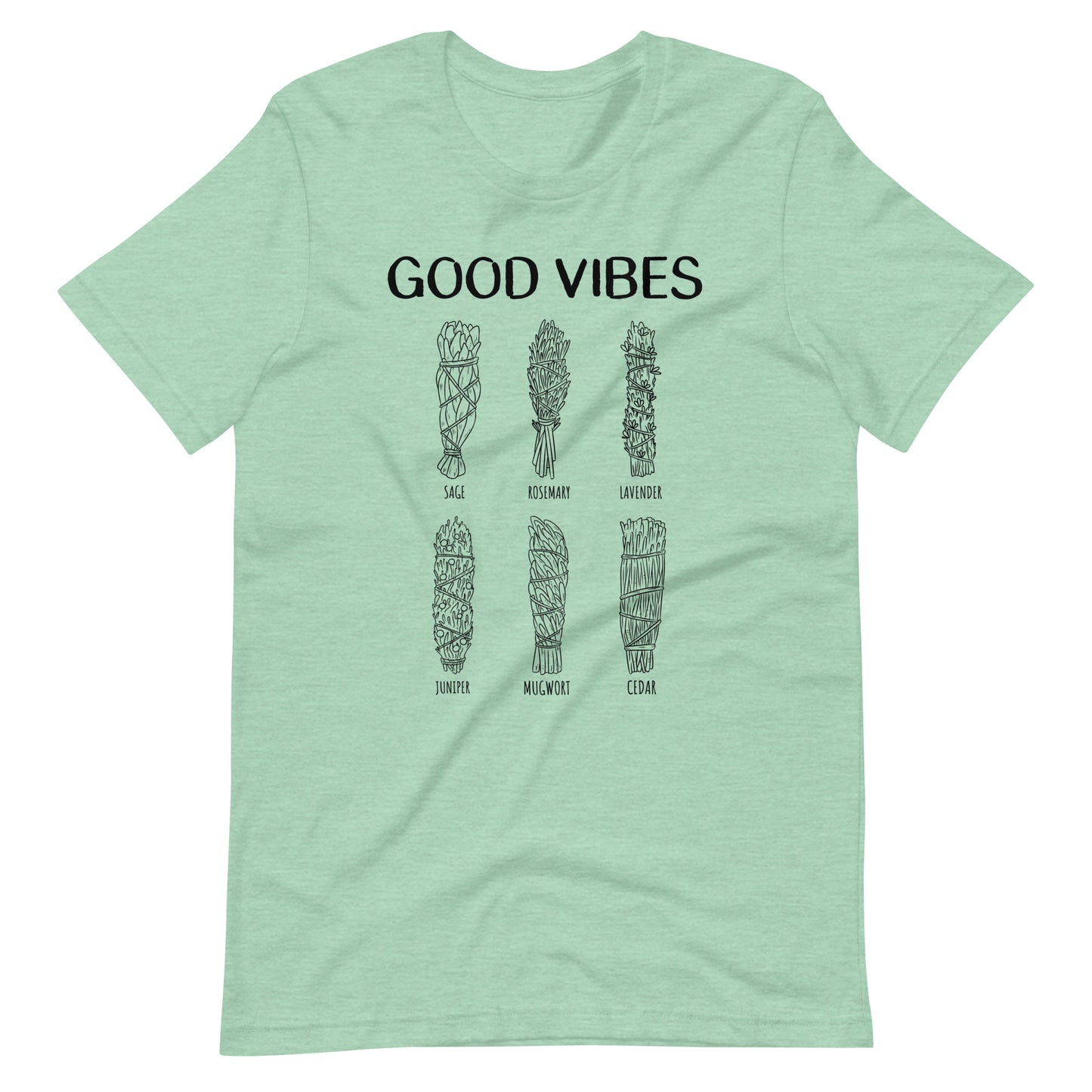 Good Vibes (Black Print) Unisex t-shirt