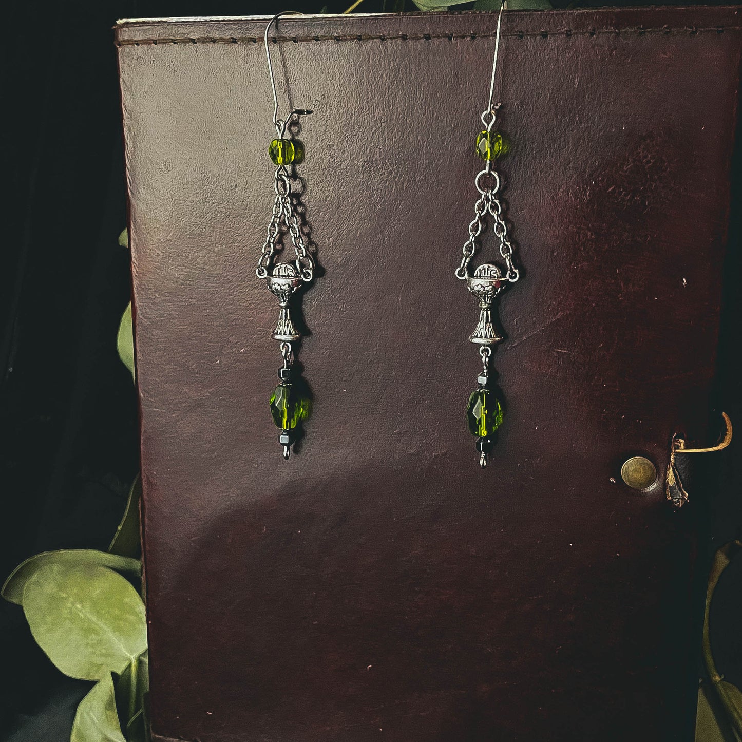 Absinthe Chalice Earrings